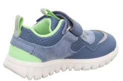 superfitSPORT7 MINI - Blau/Hellgrün Sneaker low mit Klettverschluss S13 1-006204-8000