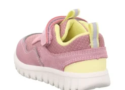 superfit SPORT7 MINI - Rosa/Gelb Sneaker low mit Klettverschluss S13 1-006204-5500