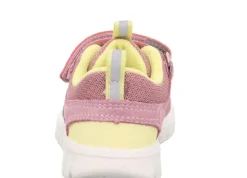 superfit SPORT7 MINI - Rosa/Gelb Sneaker low mit Klettverschluss S13 1-006204-5500