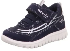 Superfit Sport7 Mini Sneaker BLAU Lauflerner Leder 6-06192-80