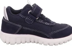 Superfit Sport7 Mini Sneaker BLAU Lauflerner Leder 6-06192-80