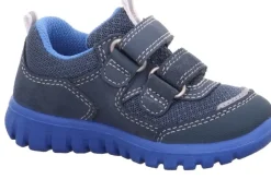 SUPERFIT SPORT7 MINI Sneaker Blau Hellblau 1-006194-8040