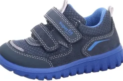 SUPERFIT SPORT7 MINI Sneaker Blau Hellblau 1-006194-8040