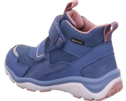 superfit SPORT5 Sneaker wasserdich GoreTex Lauflerner Blau Pink1-000246-8050