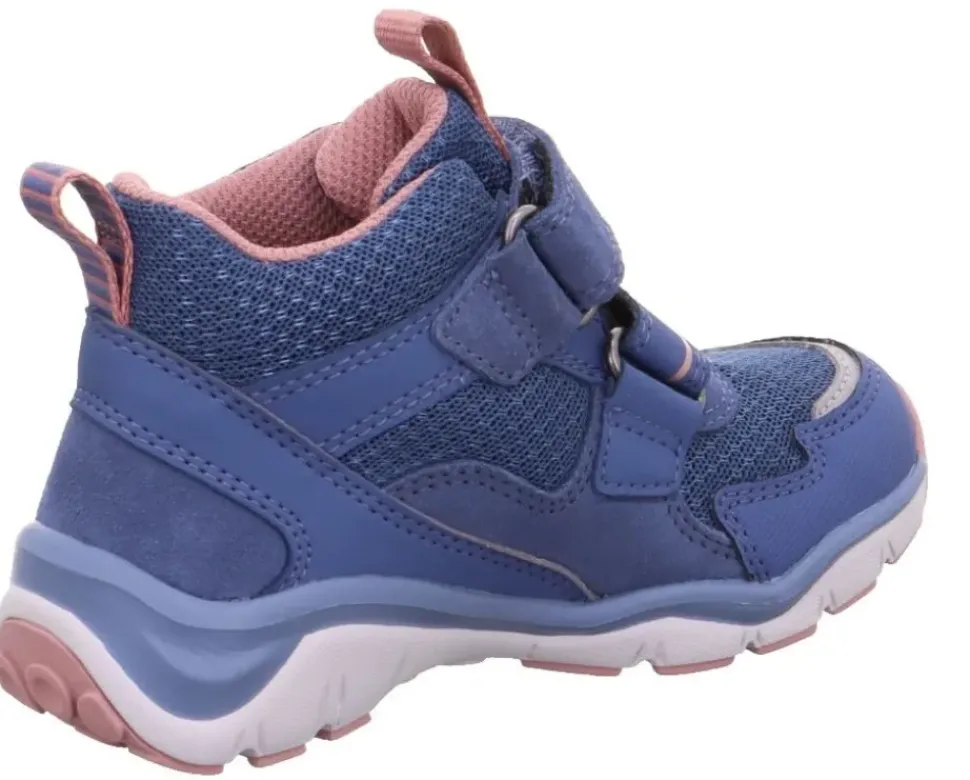 superfit SPORT5 Sneaker wasserdich GoreTex Lauflerner Blau Pink1-000246-8050