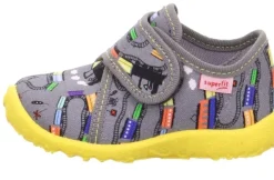 superfit SPOTTY Hausschuh grau mehrfarbig 1-009246-2050
