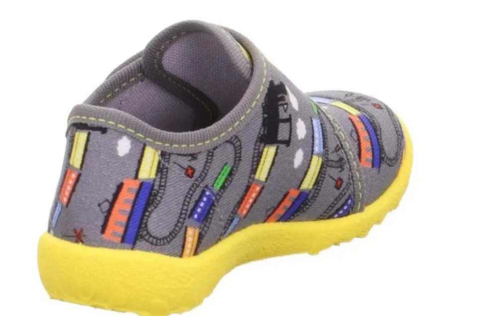 superfit SPOTTY Hausschuh grau mehrfarbig 1-009246-2050