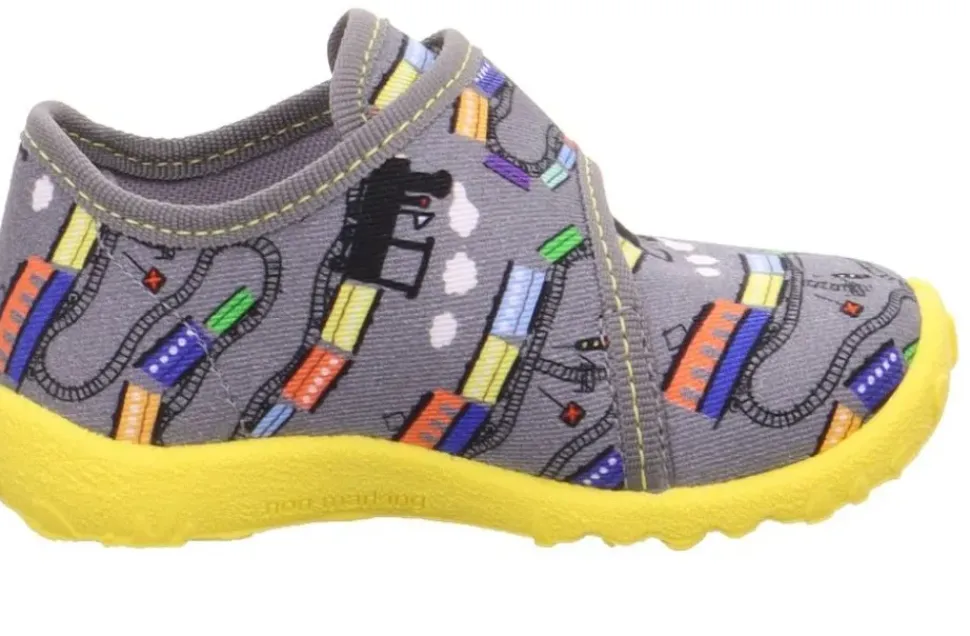 superfit SPOTTY Hausschuh grau mehrfarbig 1-009246-2050