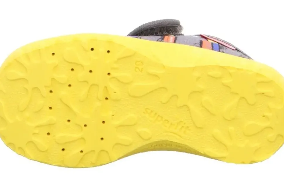 superfit SPOTTY Hausschuh grau mehrfarbig 1-009246-2050