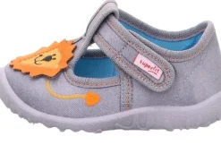 SUPERFIT SPOTTY Kinder Hausschuh grau 1-009256-2000