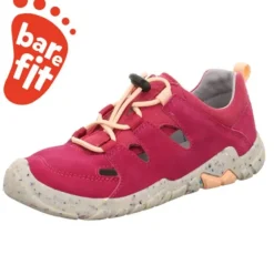 superfit TRACE Barfussschuhe Sneaker low rot S14 1-006037-5000