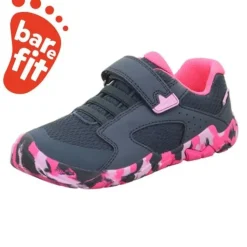 superfit TRACE Sneaker Barfussschuhe blau/pink S14 1-006030-8020