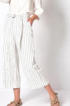 Toni Culotte gestreift Hose 43-12/1860-4