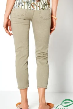 Toni Perfect Shape Zip 7/8 Hose gelb Noos 21-33/1107-8