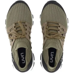 UYN SX4 Herren Wanderschuh Sneaker Strumpfschuh Yak- Wolle grün, schwarz S22 Y100158-93