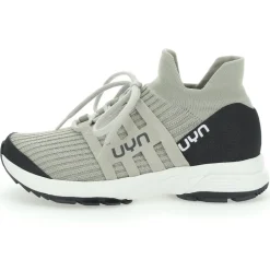 UYN SX4 Wanderschuh Damen Sneaker Strumpfschuh Yak- Wolle grün, grau S22 Y100159-93