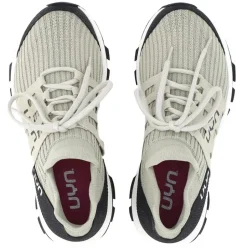 UYN SX4 Wanderschuh Damen Sneaker Strumpfschuh Yak- Wolle grün, grau S22 Y100159-93