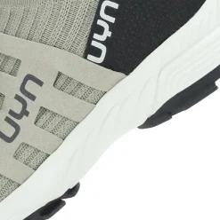 UYN SX4 Wanderschuh Damen Sneaker Strumpfschuh Yak- Wolle grün, grau S22 Y100159-93